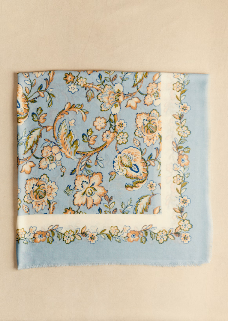 The Fleur d’Azur Scarf