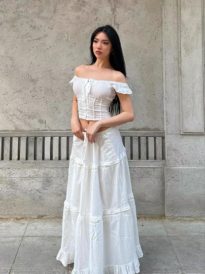 Pure Veil Long Skirt