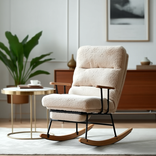 Boucle Rocking Chair