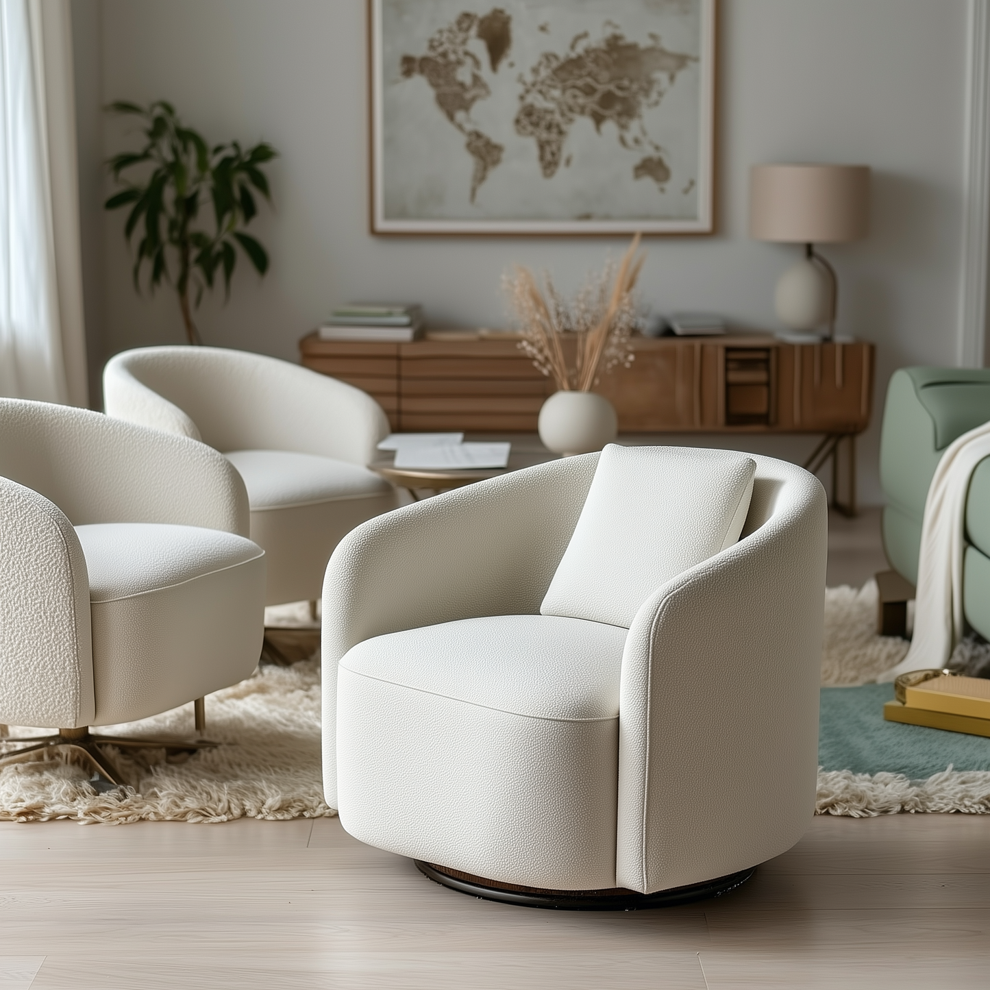 Boucle Lounge Chair - Italian Atelier Edition